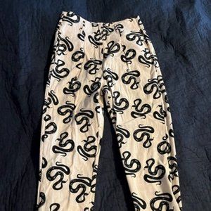 Shekou Viper Venom snake pants in beige